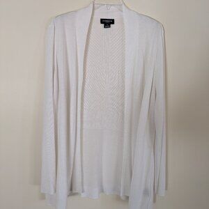 Liz Claiborne White Cardigan Sweater